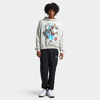 Jordan Flight Pullover Hoodie Heather Grey / Black