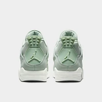 Jordan Women's 4 Retro Seafoam / Sail - Metallic Silver