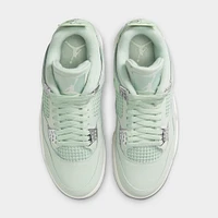 Jordan Women's 4 Retro Seafoam / Sail - Metallic Silver