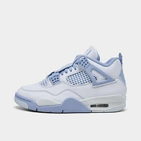 Jordan Women's 4 Retro Mid White / Aluminum - Blue Tint