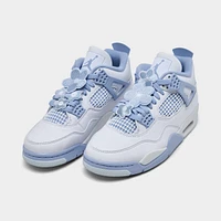 Jordan Women's 4 Retro Mid White / Aluminum - Blue Tint