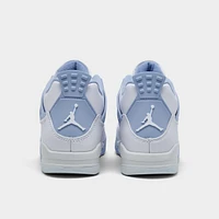 Jordan Women's 4 Retro Mid White / Aluminum - Blue Tint