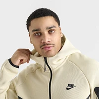 Nike Tech Fleece Full-Zip Windrunner Hoodie Light Khaki / Black