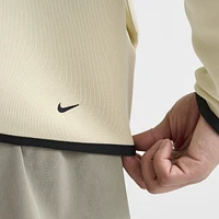 Nike Tech Fleece Full-Zip Windrunner Hoodie Light Khaki / Black