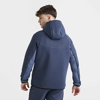 Nike Tech Fleece Full Zip Windrunner Hoodie Thunder Blue / Diffused - Black
