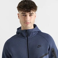 Nike Sportswear Tech Fleece Full-Zip Windrunner Hoodie Thunder Blue / Diffused - Black