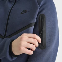 Nike Tech Fleece Full Zip Windrunner Hoodie Thunder Blue / Diffused - Black