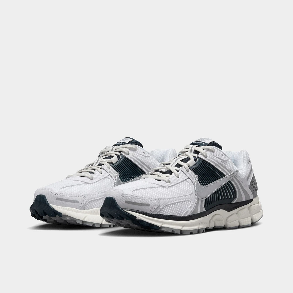 Nike Women's Zoom Vomero 5 White / Metallic Silver - Armory Navy