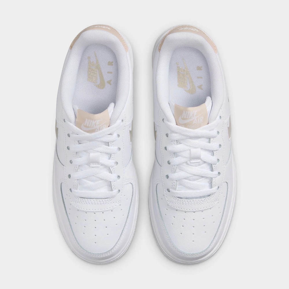 Nike Air Force 1 GS White / Sanddrift