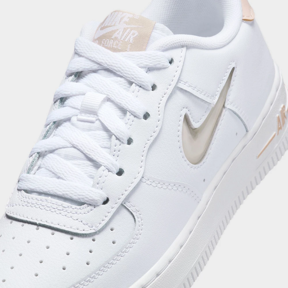 Nike Air Force 1 GS White / Sanddrift