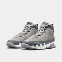 Jordan 9 Retro GS Medium Grey / Cool - White