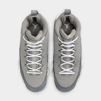 Jordan 9 Retro GS Medium Grey / Cool - White