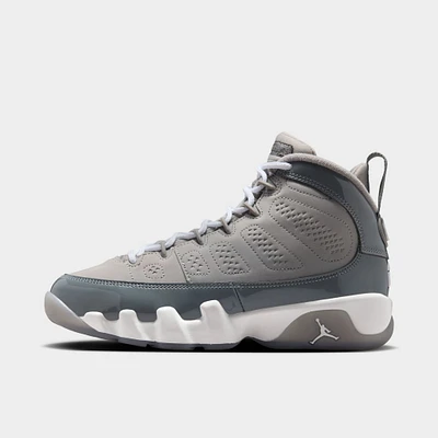 Jordan 9 Retro GS Medium Grey / Cool - White