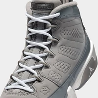Jordan 9 Retro GS Medium Grey / Cool - White