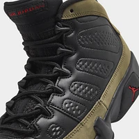 Jordan 9 Retro GS Black / True Red - Light Olive
