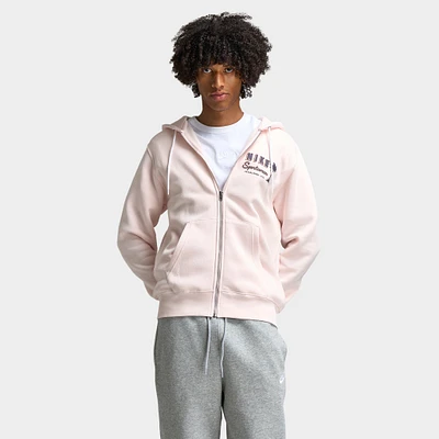 Nike Club Full Zip Hoodie Sweet Light Soft Pink / Dark Raisin