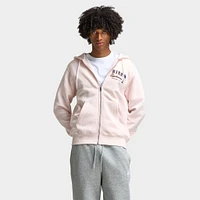 Nike Club Full Zip Hoodie Sweet Light Soft Pink / Dark Raisin