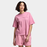 Nike Sportswear Women's Boxy Sport T-Shirt Elemental Pink / Desert Berry