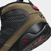 Jordan 9 Retro Black / True Red - Light Olive