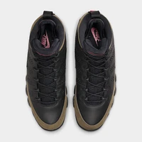 Jordan 9 Retro Black / True Red - Light Olive