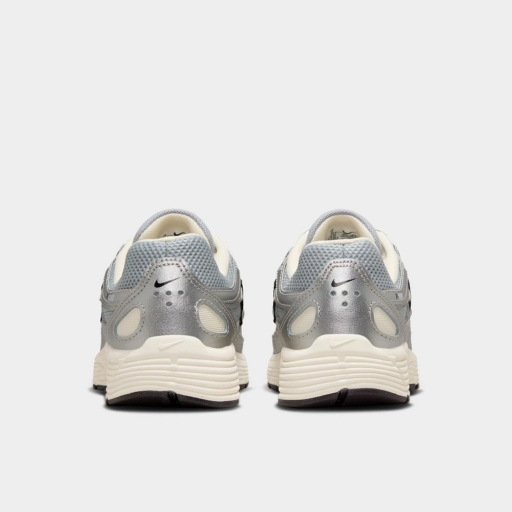 Nike P-6000 GS Metallic Silver / Black