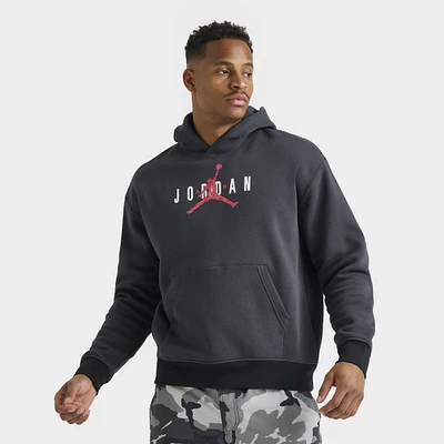Jordan Brooklyn Gel Hoodie Off Noir / Gym Red