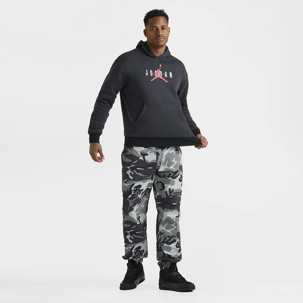 Jordan Brooklyn Gel Hoodie Off Noir / Gym Red