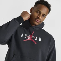 Jordan Brooklyn Gel Hoodie Off Noir / Gym Red