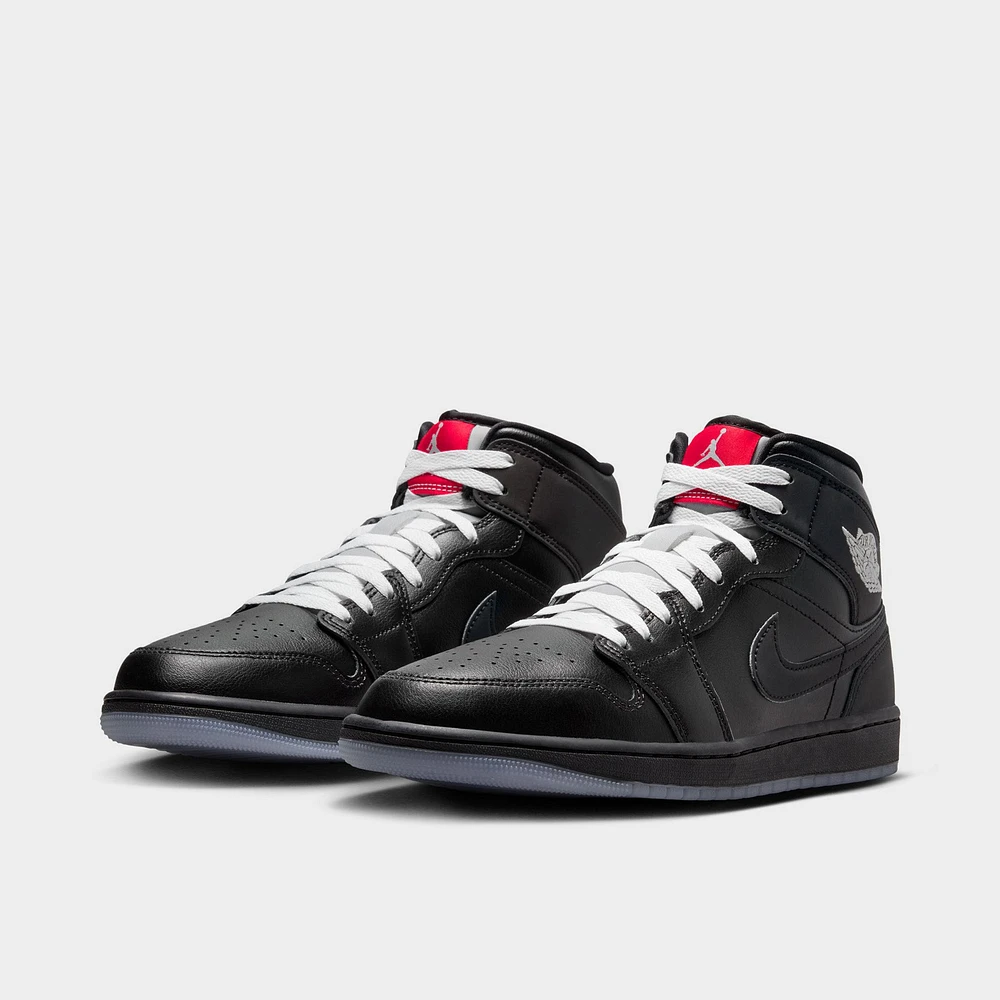 Jordan 1 Mid SE Black / - White