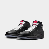 Jordan 1 Mid SE Black / - White