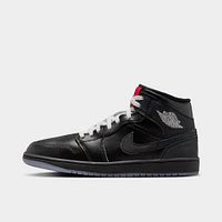 Jordan 1 Mid SE Black / - White