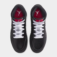 Jordan 1 Mid GS Black / - White