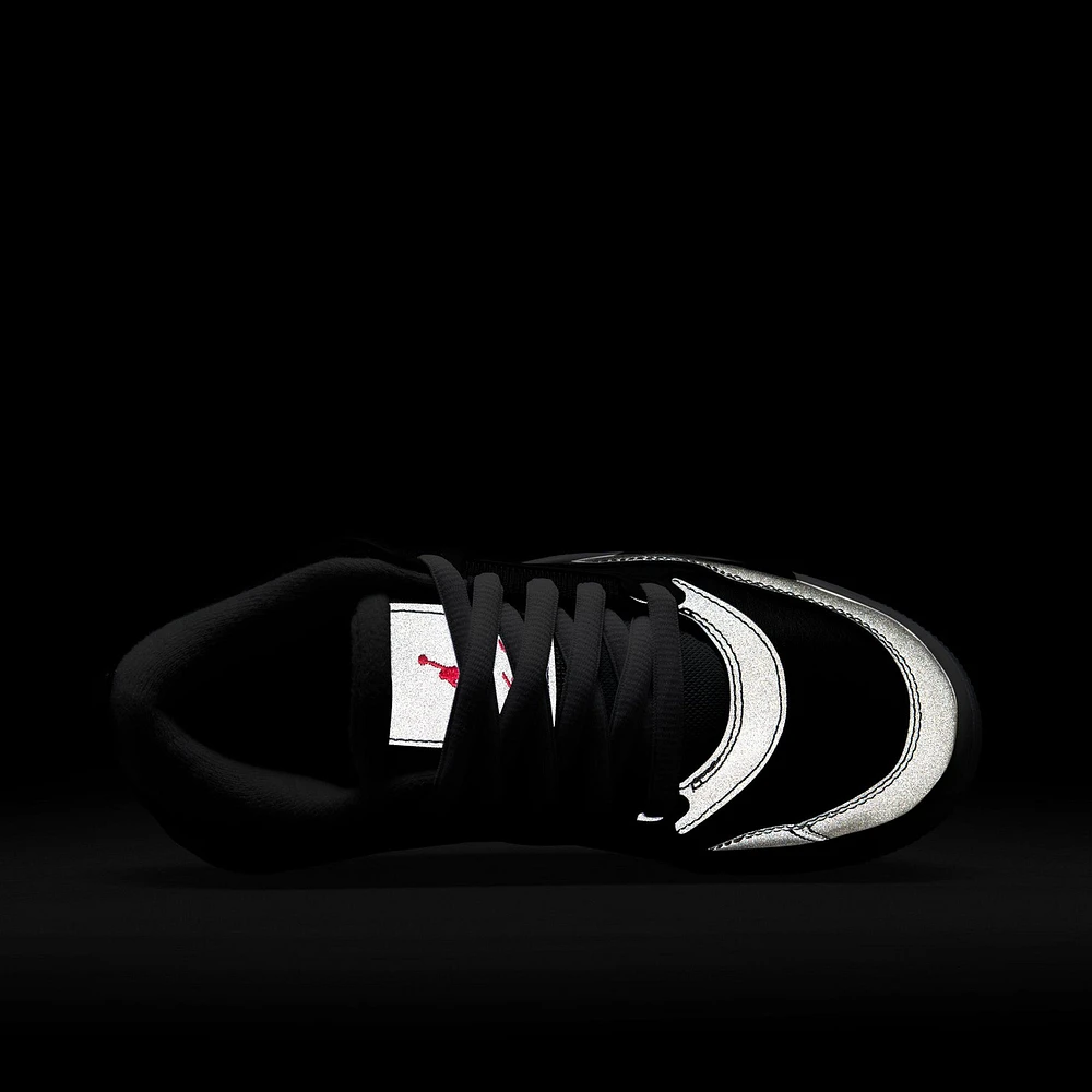 Jordan 4RM PRM GS Black / Fire Red - Wolf Grey
