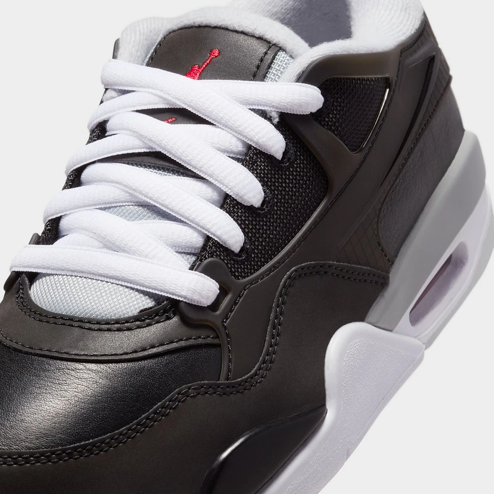 Jordan 4RM PRM GS Black / Fire Red - Wolf Grey