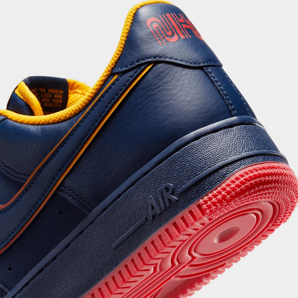Nike Air Force 1 '07 LV8 Midnight Navy / Blue Void - Lt Crimson