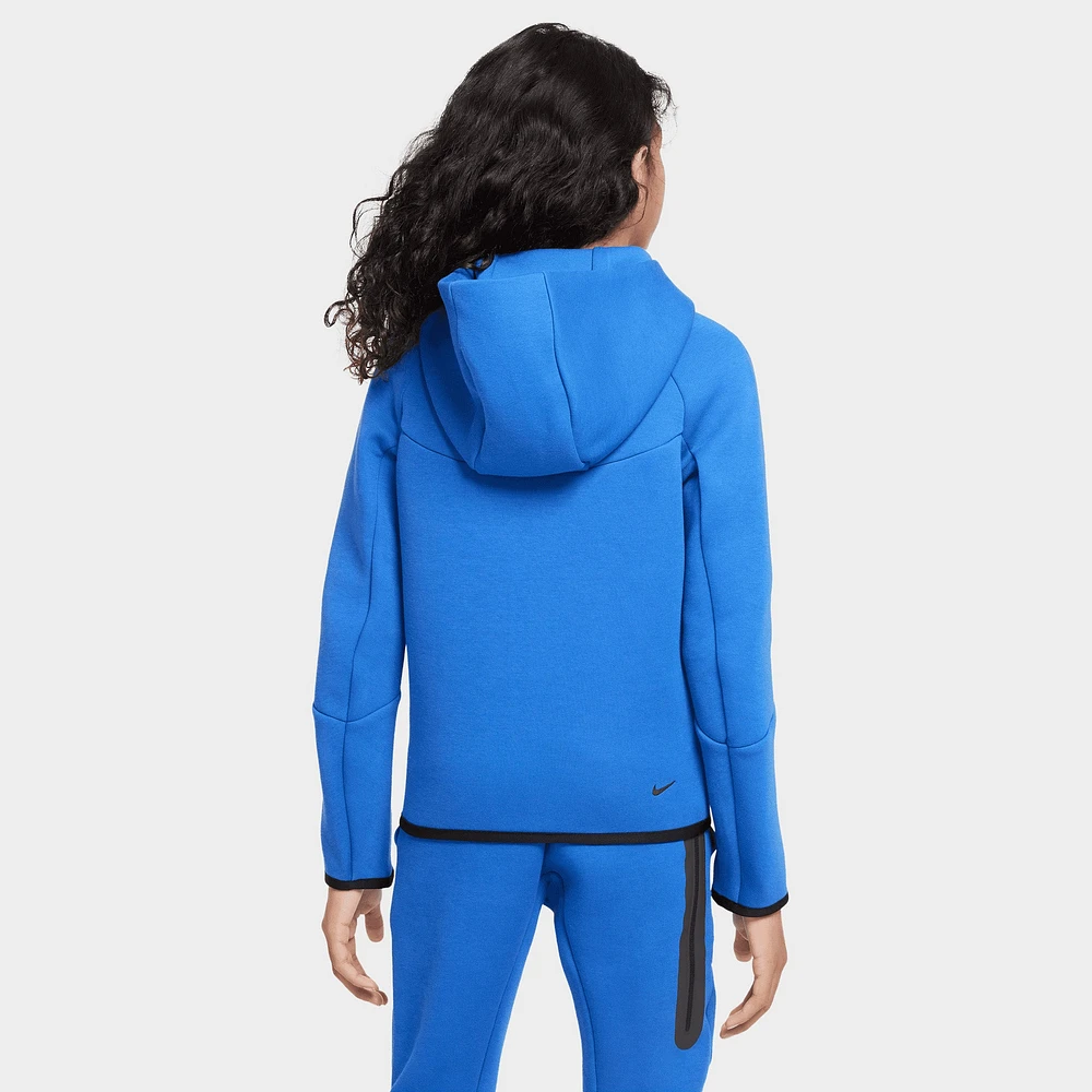 Nike Sportswear Junior Boys' Tech Fleece Hoodie Game Royal / Black