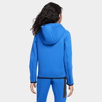 Nike Sportswear Junior Boys' Tech Fleece Hoodie Game Royal / Black