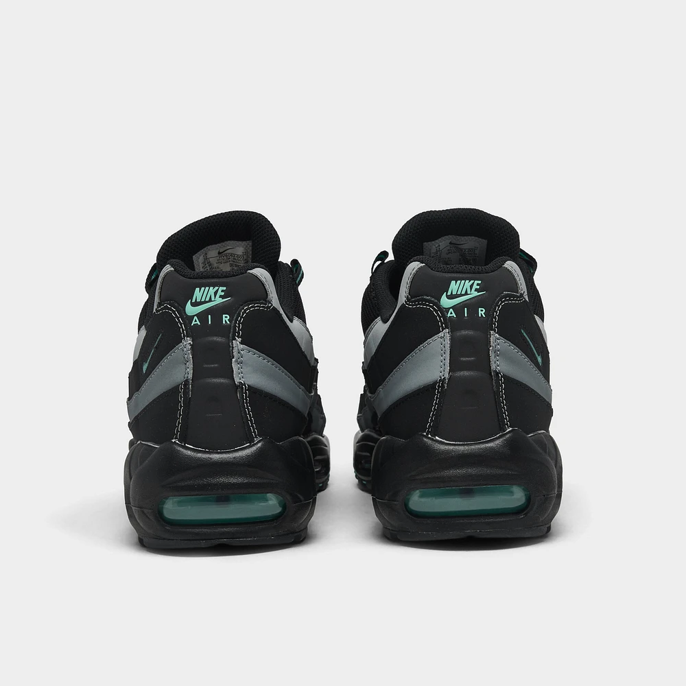 Nike Air Max 95 Black / Aurora Green - Cool Grey