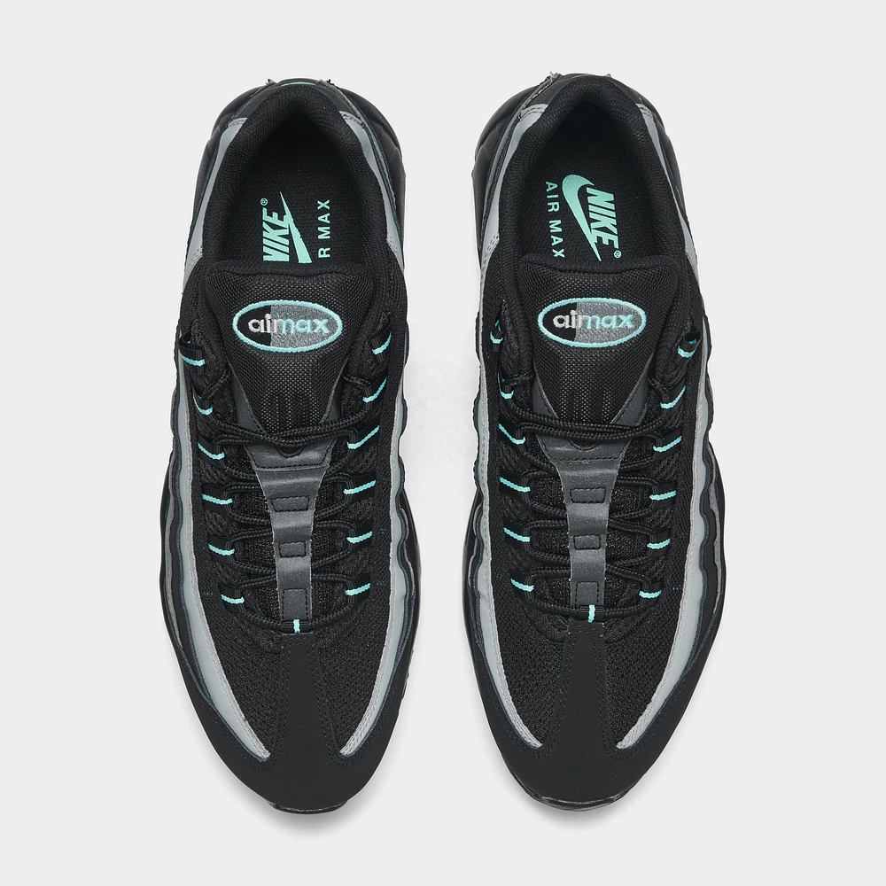 Nike Air Max 95 Black / Aurora Green - Cool Grey