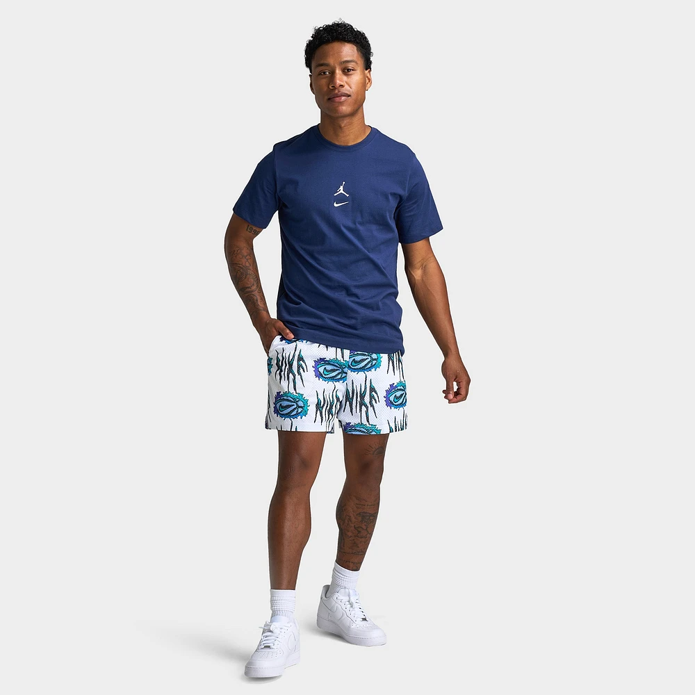 Nike Practice Mesh Dri-FIT 5" Basketball Shorts White / Black