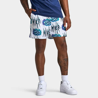 Nike Practice Mesh Dri-FIT 5" Basketball Shorts White / Black