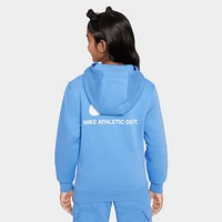 Nike Sportswear Juniors' Fleece Pullover Hoodie / Blue Beyond