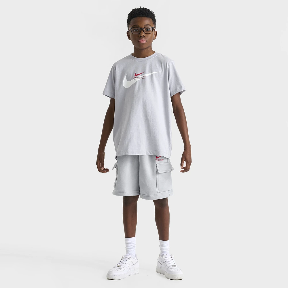 Nike Sportswear Junior Boys' SI Graphic T-Shirt / Wolf Grey