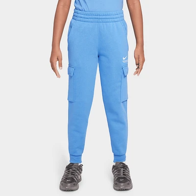 Nike Sportswear Juniors' Fleece Cargo Pants / Blue Beyond
