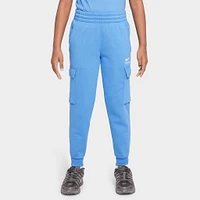 Nike Sportswear Juniors' Fleece Cargo Pants / Blue Beyond