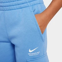 Nike Sportswear Juniors' Fleece Cargo Pants / Blue Beyond