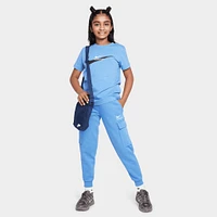 Nike Sportswear Juniors' Fleece Cargo Pants / Blue Beyond
