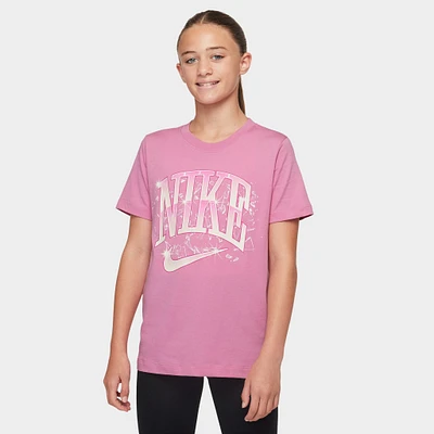 Nike Sportswear Juniors' Shattered Tee / Magic Flamingo