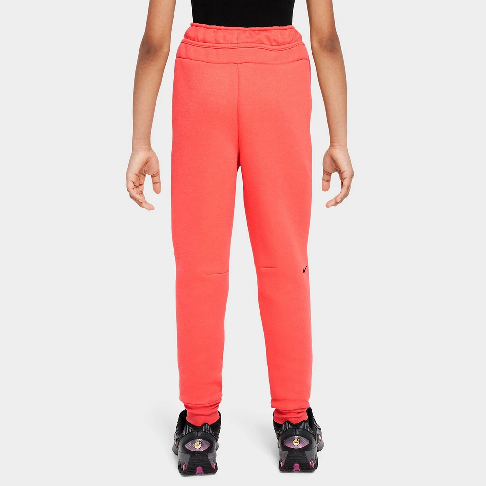 Nike Junior Girls' Tech Fleece Joggers Magic Ember / Black