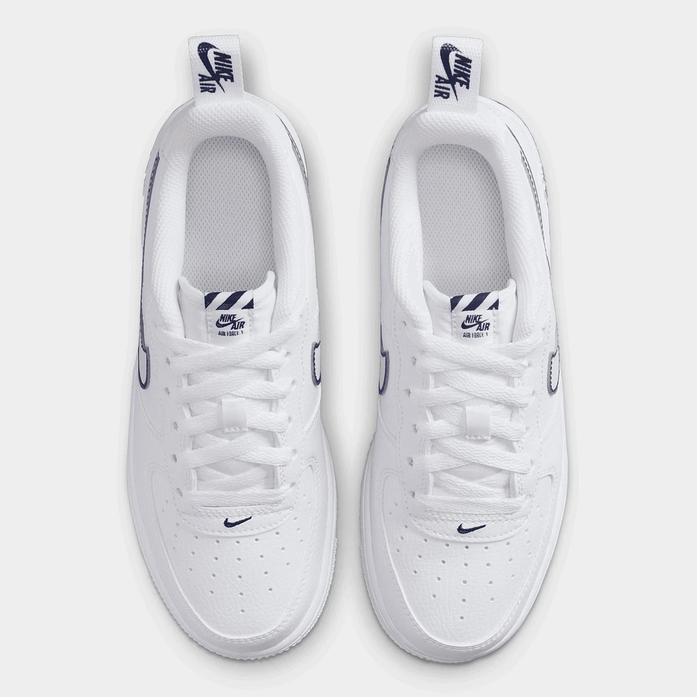 Nike Air Force 1 LV8 GS White / Photon Dust - Midnight Navy